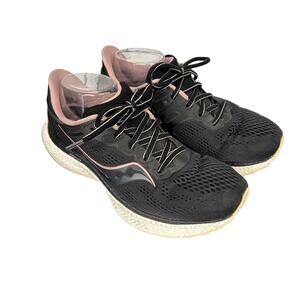 Saucony Hurricane 23 Women's 10W Running Shoes Black Sneakers Athletic